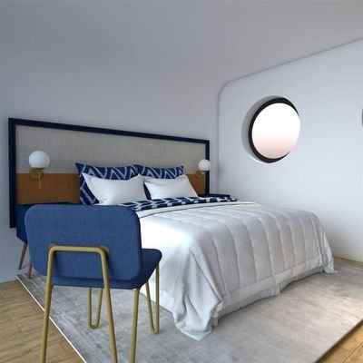 Schlafzimmer Musterfoto