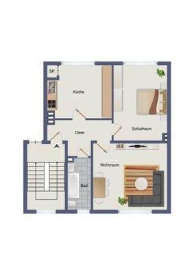 Grundrissskizze PLS20