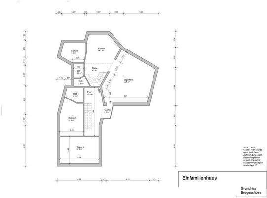 Grundriss Erdgeschoss
