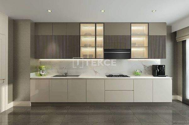 Forest View Flats in a Horizontal Complex in İstanbul