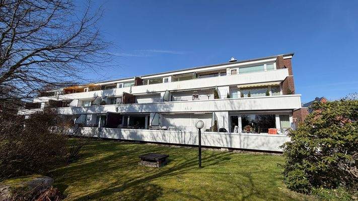 Hausansicht vom Garten