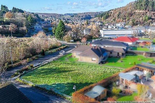 Blick Richtung Stadtzentrum