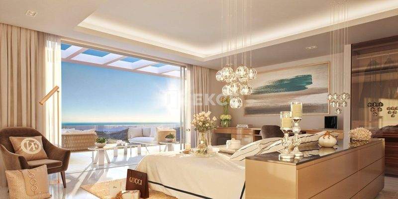 Panoramic Sea View Chic Design Villas in Ojen Malaga