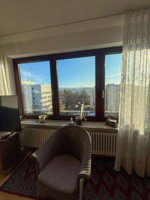 Ausblick Wohnzimmer - Süden