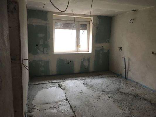 Küche neu - vorbereitet