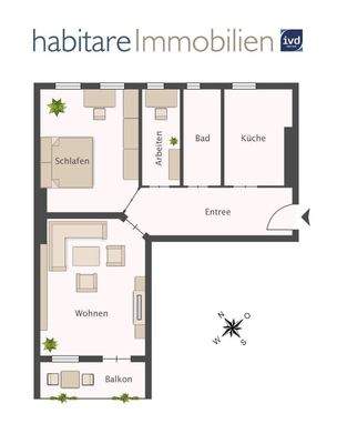 Attraktiver Grundriss