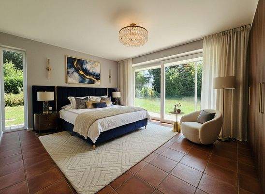 Schlafzimmer Untergeschoss Beispiel