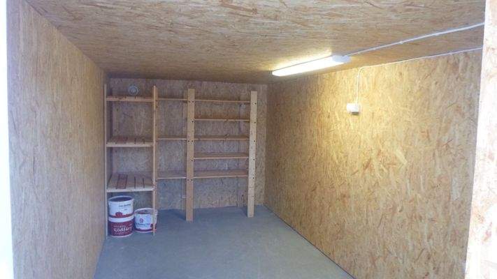 Werkstatt, eingerichtet