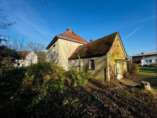 seitliche Ansicht von hinten