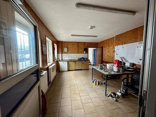 Halle 1 / Küche und Aufenthaltsraum