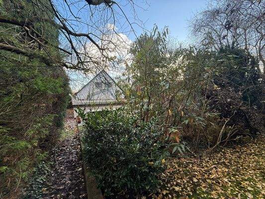 Hinterer Grundstücksteil