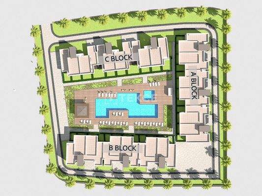 1-Bedroom Sea-View Apartment for Sale in Girne North Cyprus