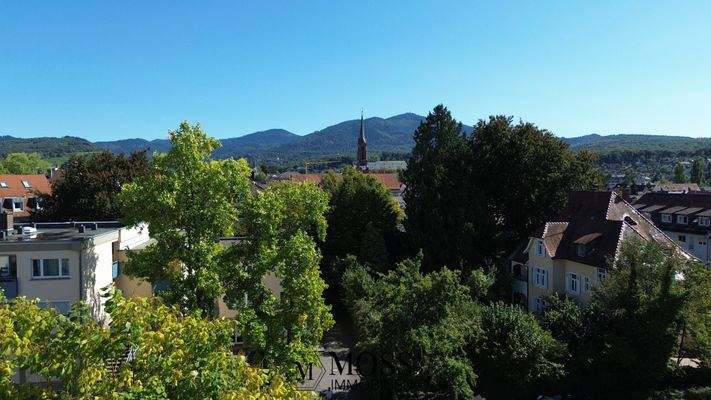 Blick in den Schwarzwald, zum Hochblauen