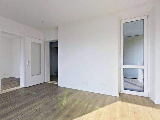 Ansicht II: Wohnzimmer