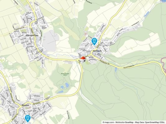 Geolyzer Kartenausschnitt