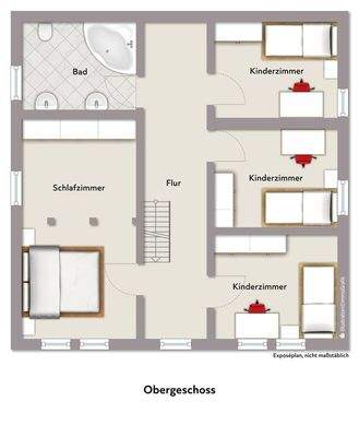 mit Beispielmöblierung