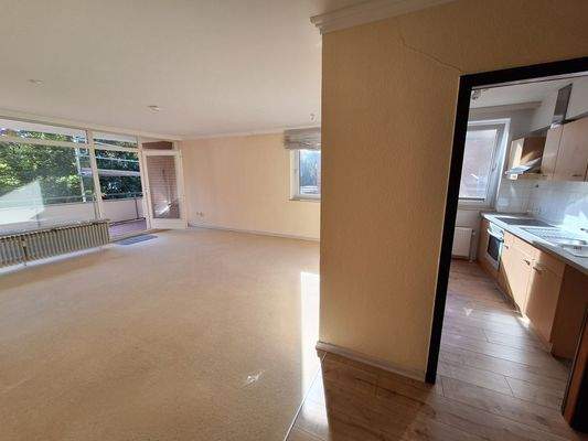 Wohnzimmer und Küche