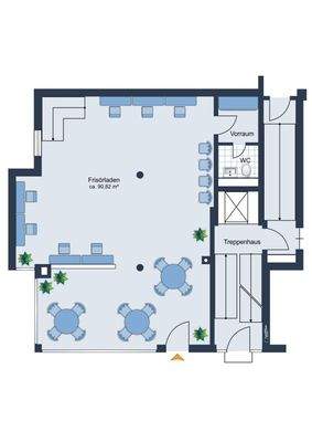 Grundriss Erdgeschoss