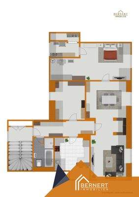 Grundriss DG visualisiert