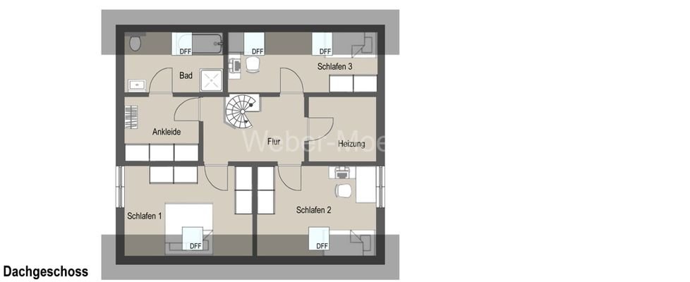 3379 Grundriss Dachgeschoss