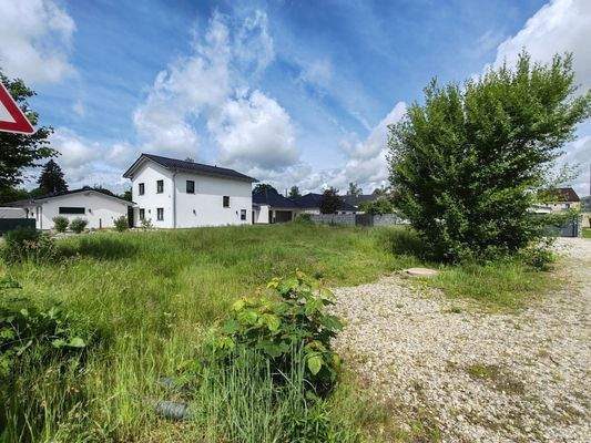 Ansicht Ecke rechts Straßenseite