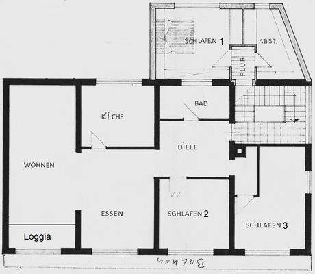 Grundriss Obergeschoss