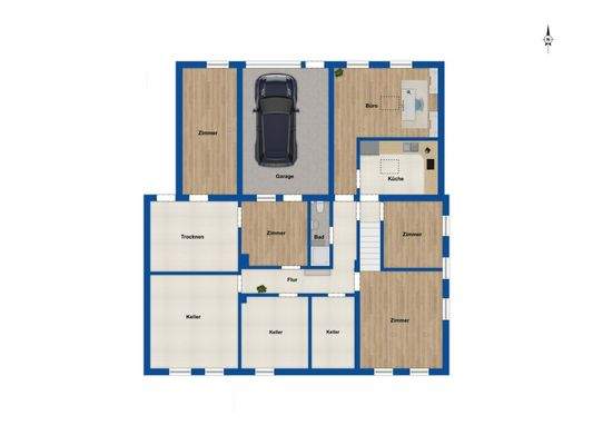 Grundriss Kellergeschoss