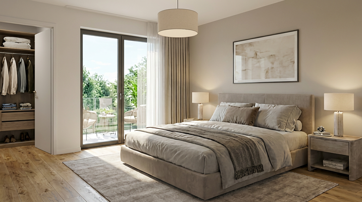 Schlafzimmer Einrichtungsbeispiel