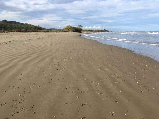 Langer, einsamer Strand