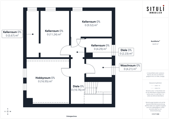 Grundriss Untergeschoss