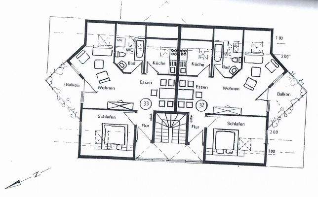 Grundrisse ETW 32+33