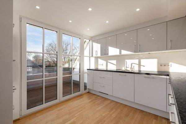 Kochbereich mit Dachterrasse