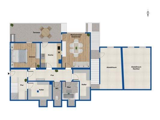 Grundriss Untergeschoss