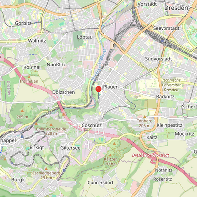 Dresden-Plauen, Coschützer Str.7