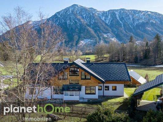 Luftbild Nordansicht im Winter