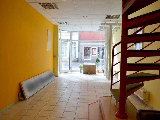 Verkaufsfläche hinten