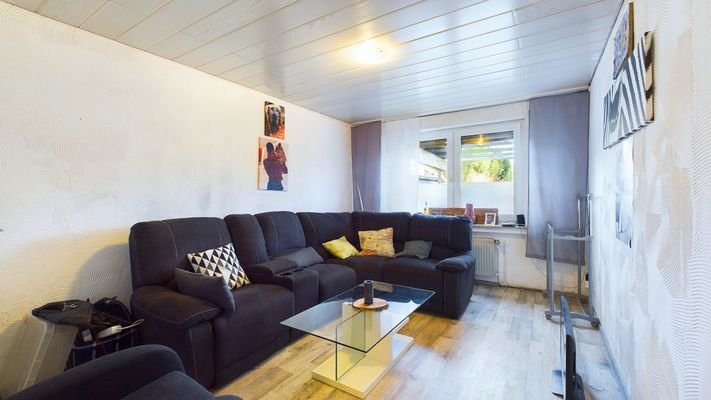 Wohnzimmer Erdgeschoß Wohnung (Anbau)