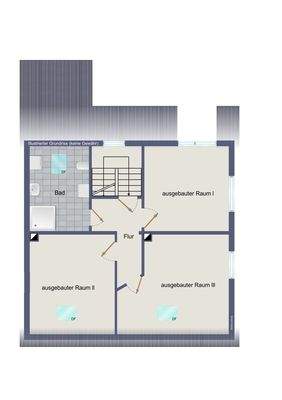 Dachgeschoss (kein Maßstab)