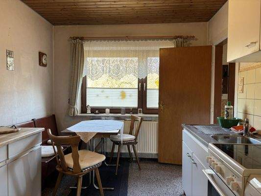 Blick in die Küche