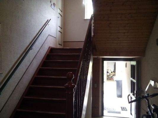 Blick ins Treppenhaus
