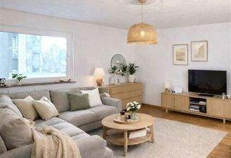 Wohnzimmer - virtually staged