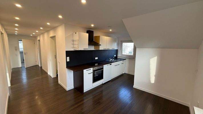 Offene Küche mit Essbereich