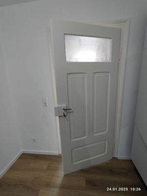 schöne, alte Zimmertüren im Obergeschoss