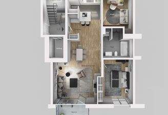 Grundriss 3D Ansicht