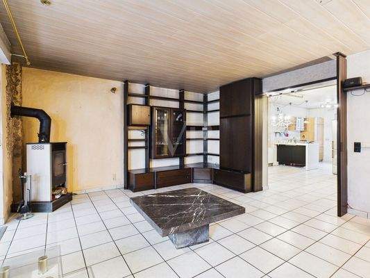 Wohnbereich und Küche