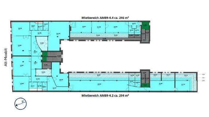 Grundriss 4OG - ME 42 + 44