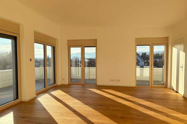 Wohnzimmer mit Panoramablick