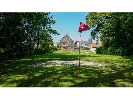 Ein Haus wie ein Hole-in-one