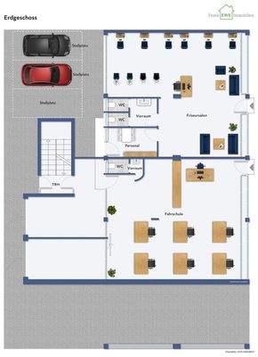 Grundriss EG immoG low, Wohn- und Geschäftshaus zum Kauf in Düsseldorf Garath, Frank Ewe Immobilienmakler Düsseldorf Hassels (1)