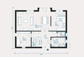 Grundriss Erdgeschoss